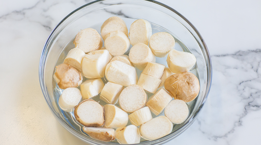 Medium vegan scallops step2