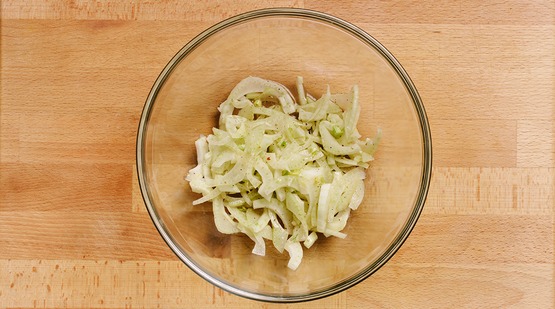 Prepare the slaw Prepare the slaw