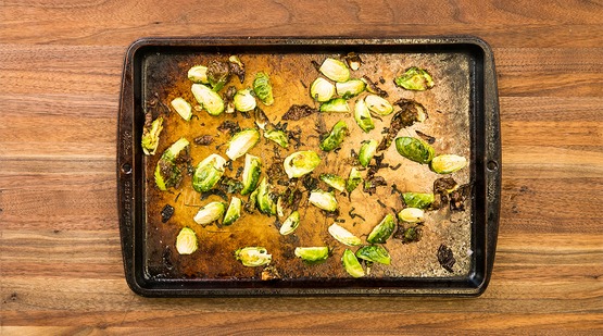 Roast the sprouts Roast the sprouts