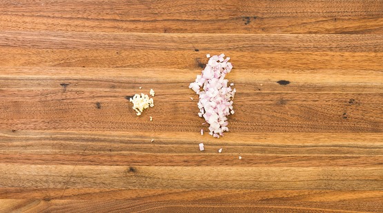 Prepare the aromatics Prepare the aromatics