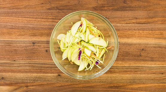 Make the slaw Make the slaw