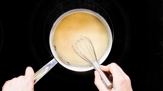 Cook the gravy Cook the gravy