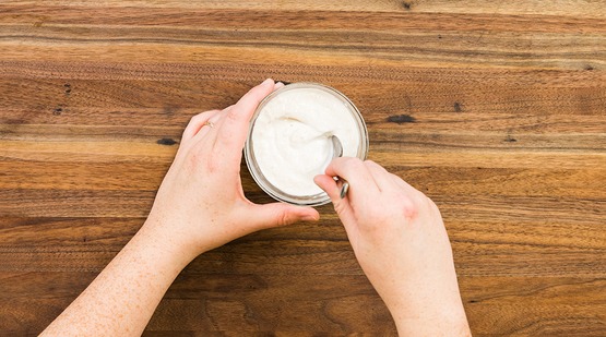 Make the aioli Make the aioli