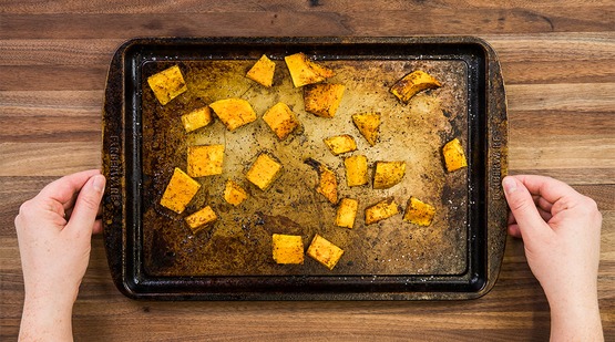 Roast the squash Roast the squash