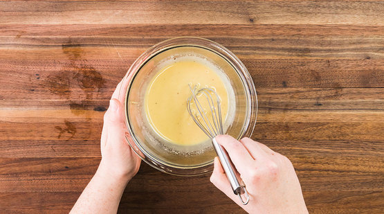 Make the dressing Make the dressing