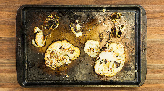 Prepare the cauliflower Prepare the cauliflower