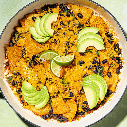 Black Bean Chilaquiles
