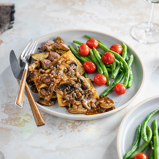 Tofu Marsala