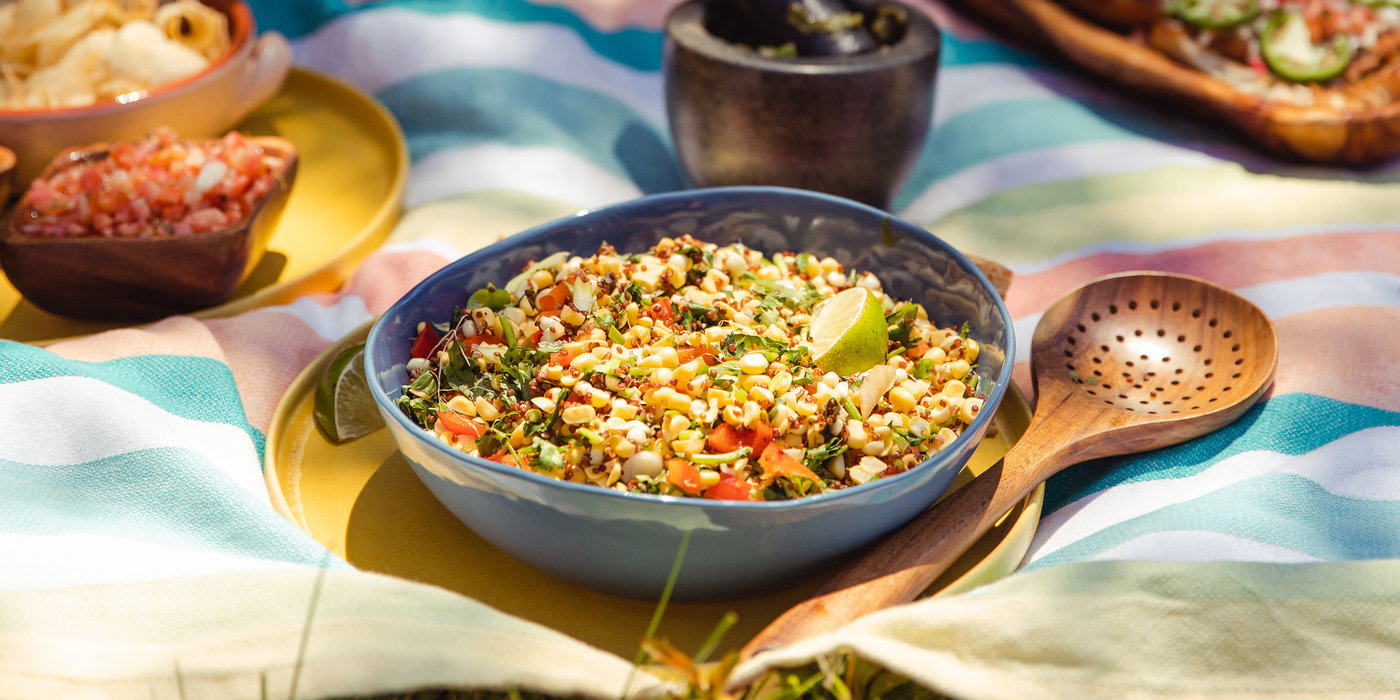 Mexican Elote Grain Salad