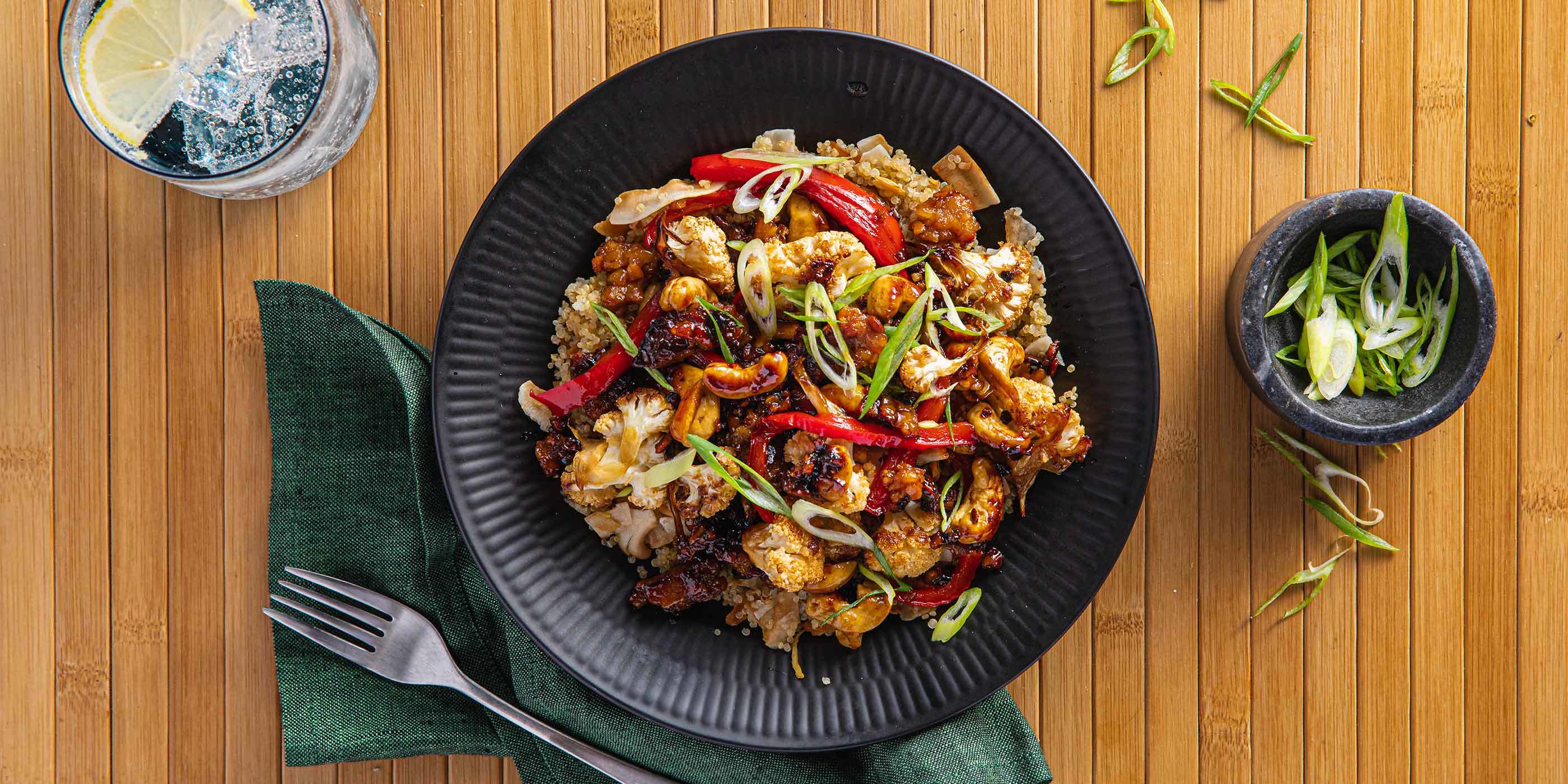 Tamarind Cauliflower StirFry PlantBased Recipes