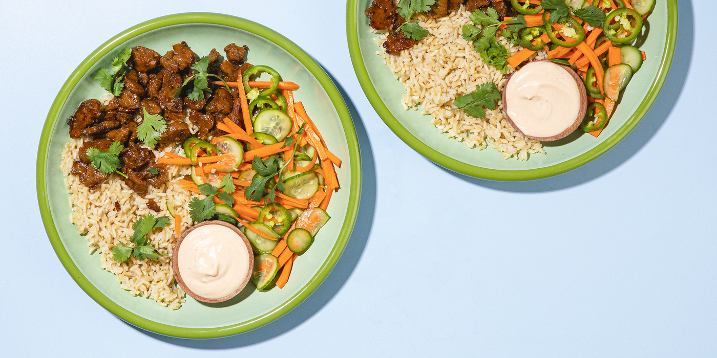 Spicy Bánh Mì Rice Bowls