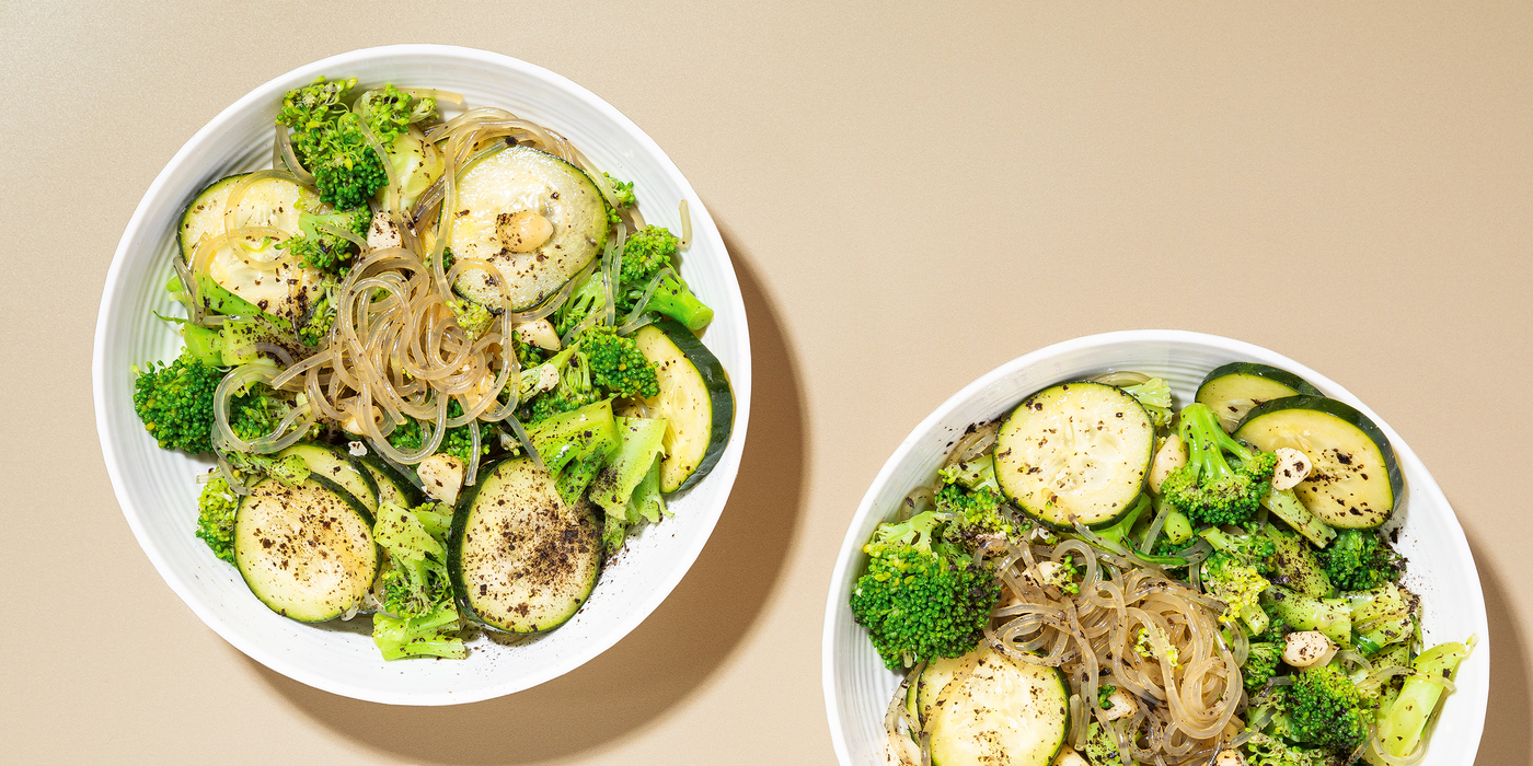 Chilled Sesame Noodle Bowls