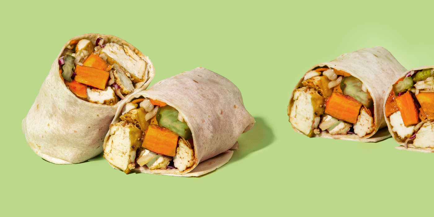 BBQ Tofu Wraps PlantBased Recipes