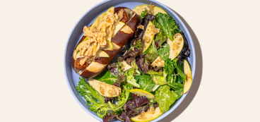 Oktoberfest Sausages apple-mustard sauerkraut, mixed greens