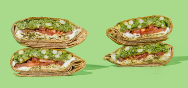 Greek Crunchadillas with Oregano Slaw & Garlic Yogurt