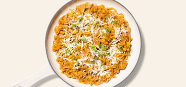 Gochujang Ramen Korean corn, plant-based cheese sauce