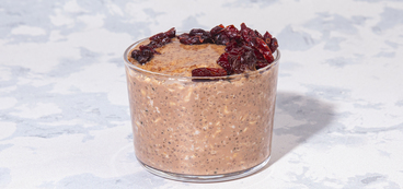 Black Forest Oats with Chocolate & Cherries