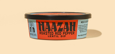 Roasted Red Pepper Lentil Dip