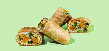 Sweet Potato Burrito Duo