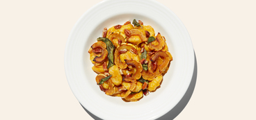 Pumpkin Gnocchi delicata squash, sage butter, pecans