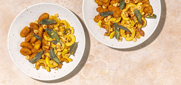Pumpkin Gnocchi delicata squash, sage butter, hazelnut