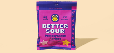 Pomegranate Apricot Gummy Stars