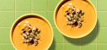 Cherry Tomato Gazpacho cannellini bean, parsley, aleppo pepper