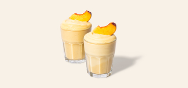 Ginger-Peach Glow Getter Smoothies banana, agave