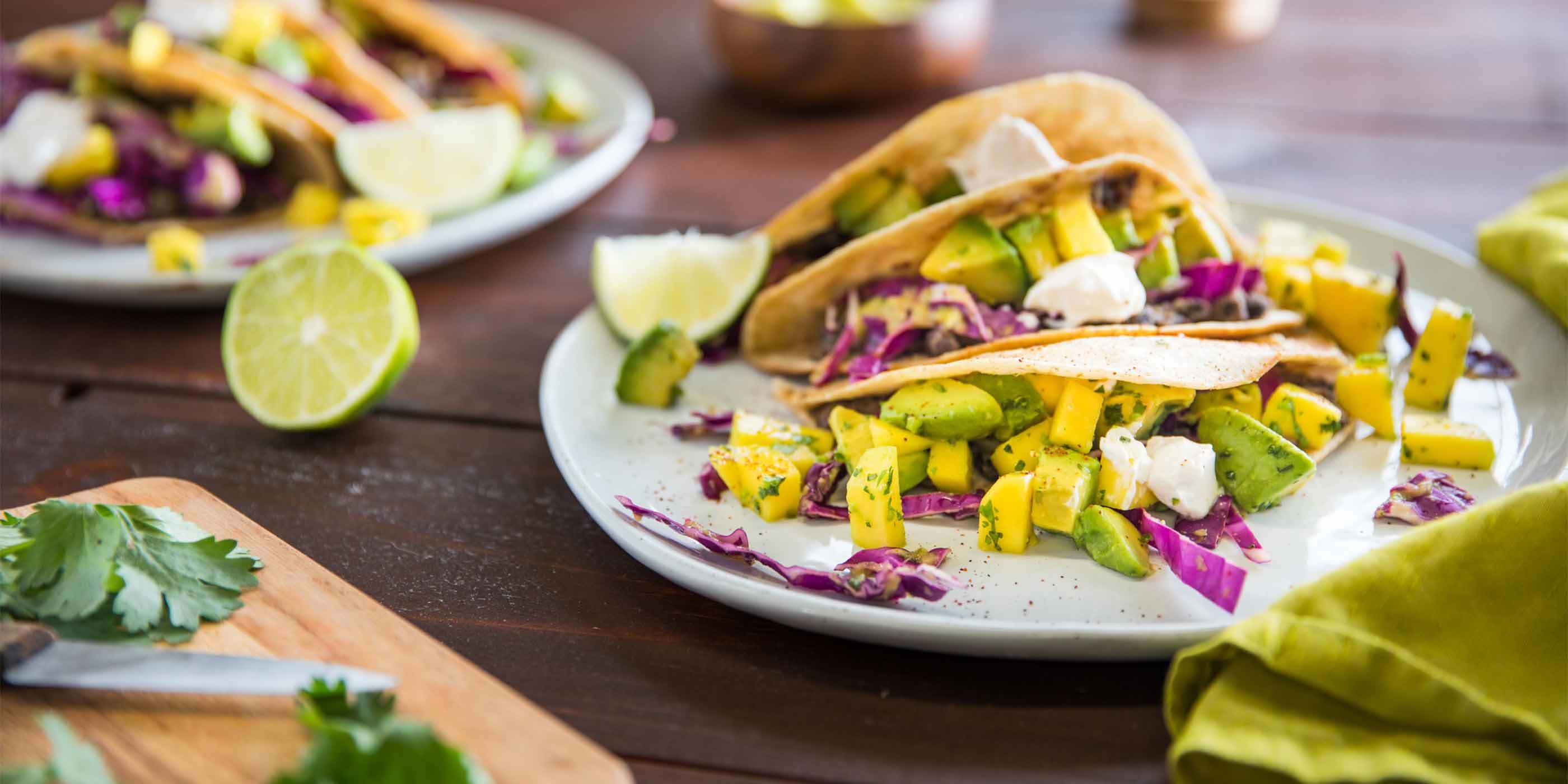 Crispy Black Bean Tacos PlantBased Recipes