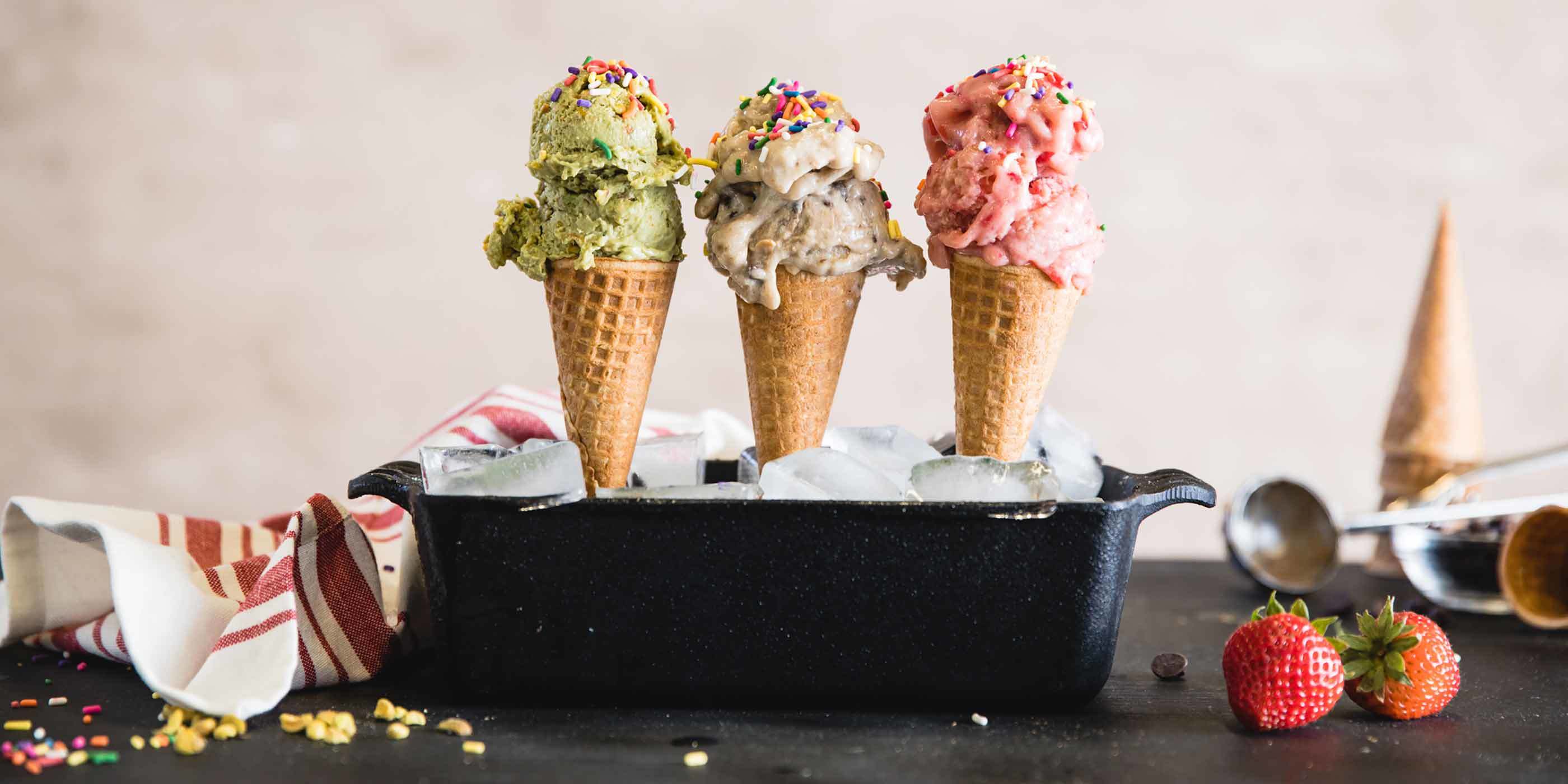 Vanilla Nice Cream PlantBased Recipes