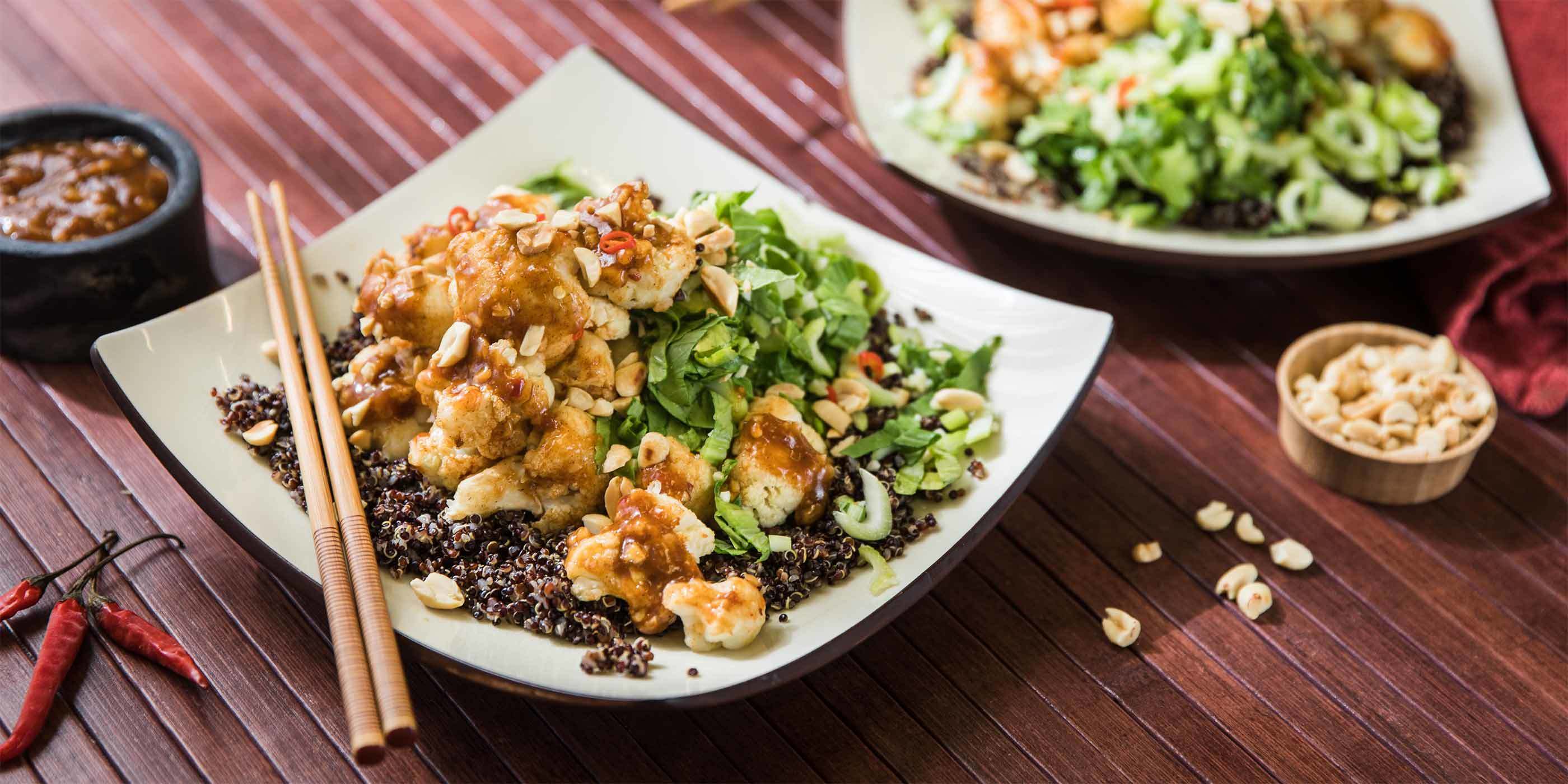 Kung Pao Cauliflower PlantBased Recipes