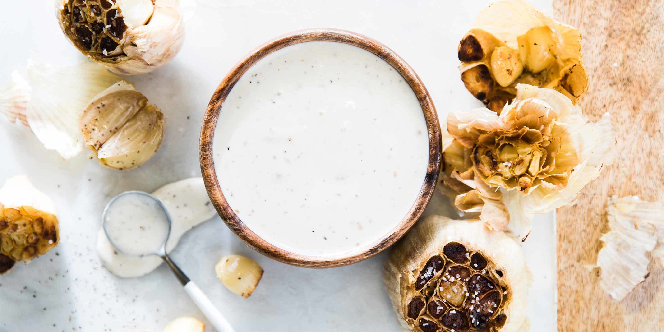 Roasted Garlic Caesar Dressing PlantBased Recipes