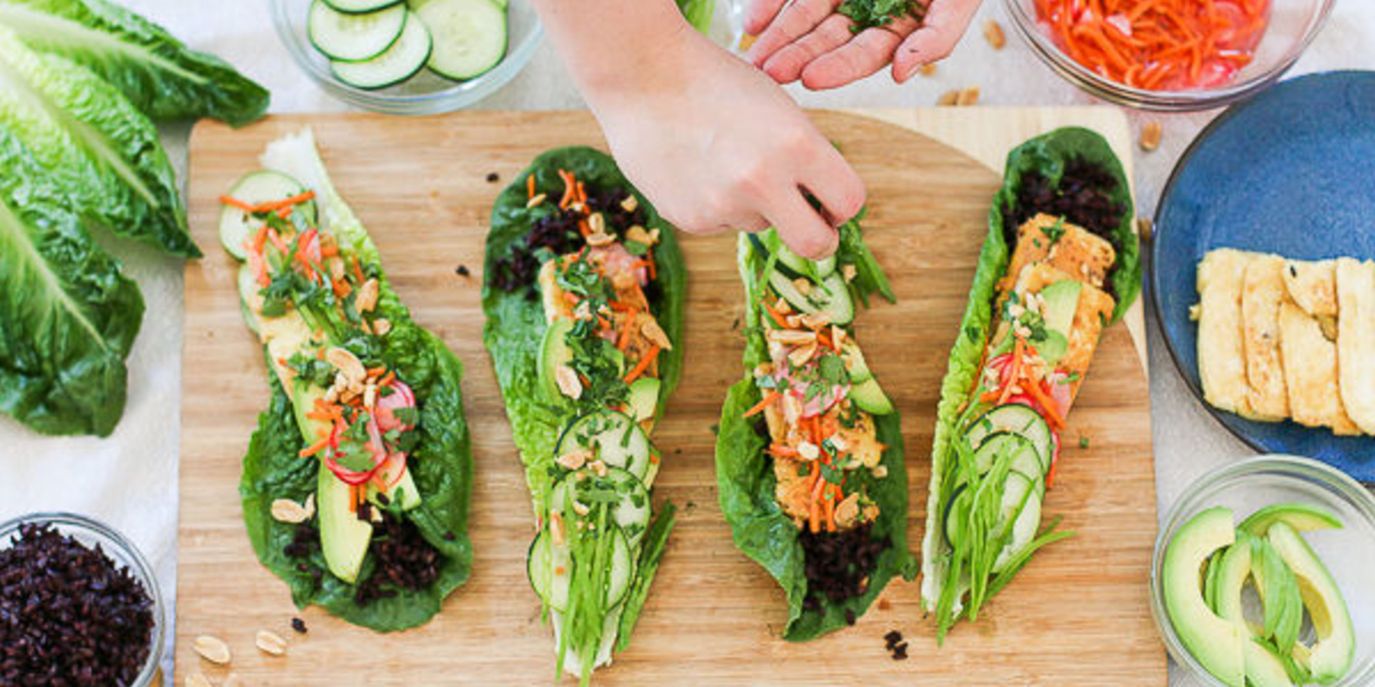 Summer Sizzle Lettuce Boats PlantBased Recipes