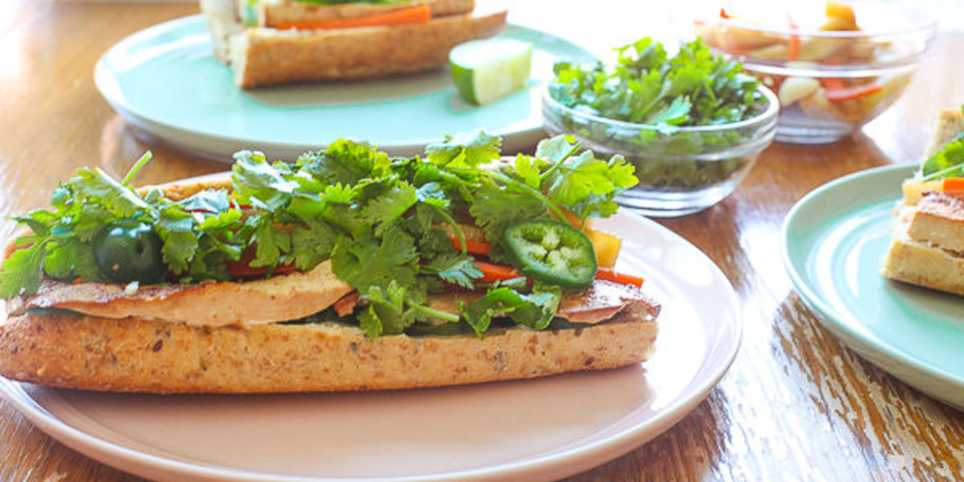 Sweet and Sour Banh Mi Sandwich