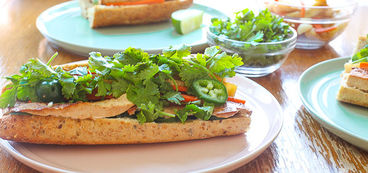 Sweet and Sour Banh Mi Sandwich