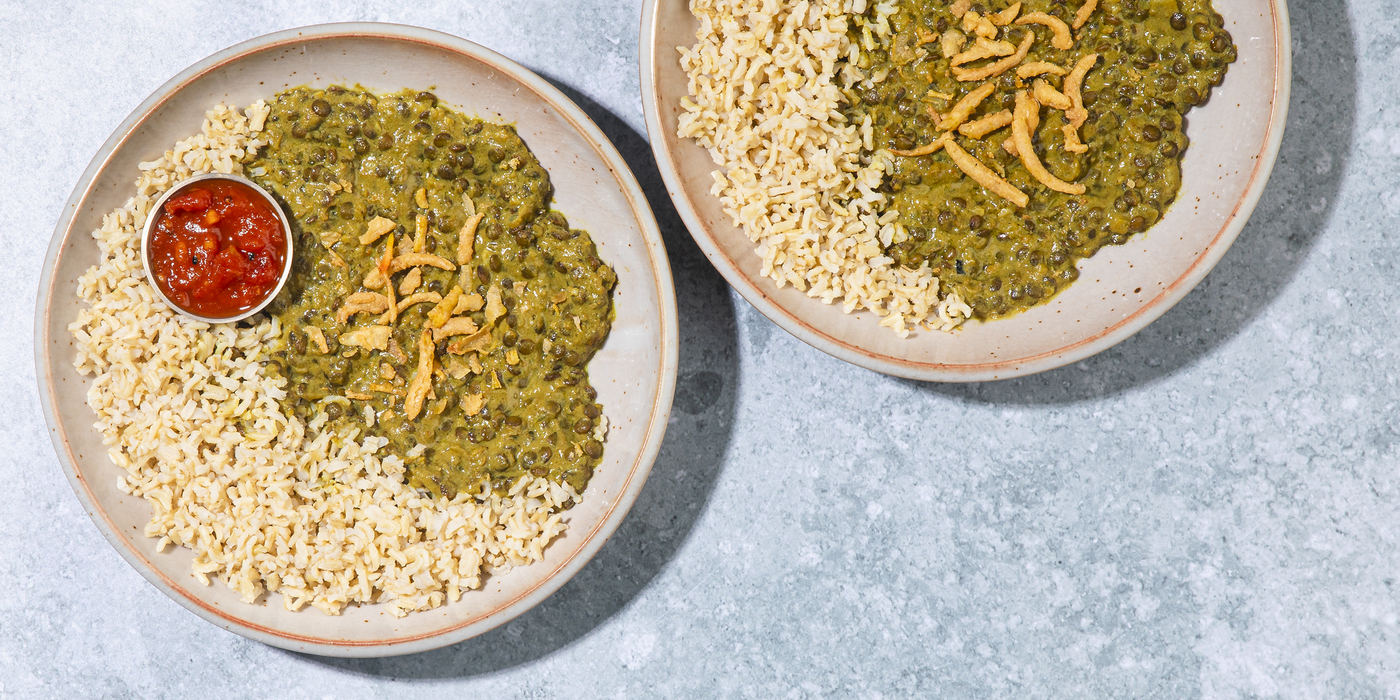 Punjabi Butter Lentils with Tomato Chutney