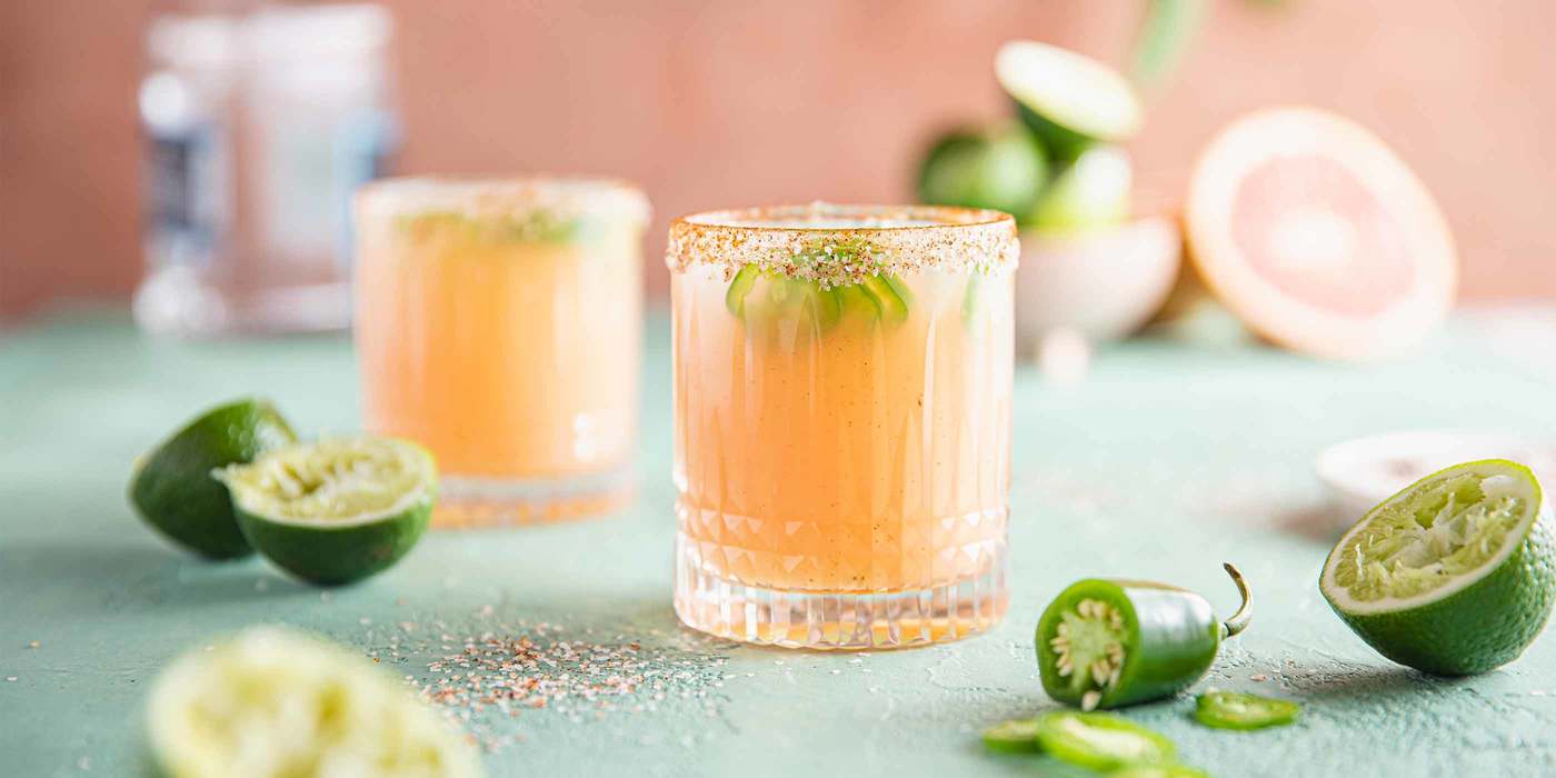 Spicy Grapefruit Margarita