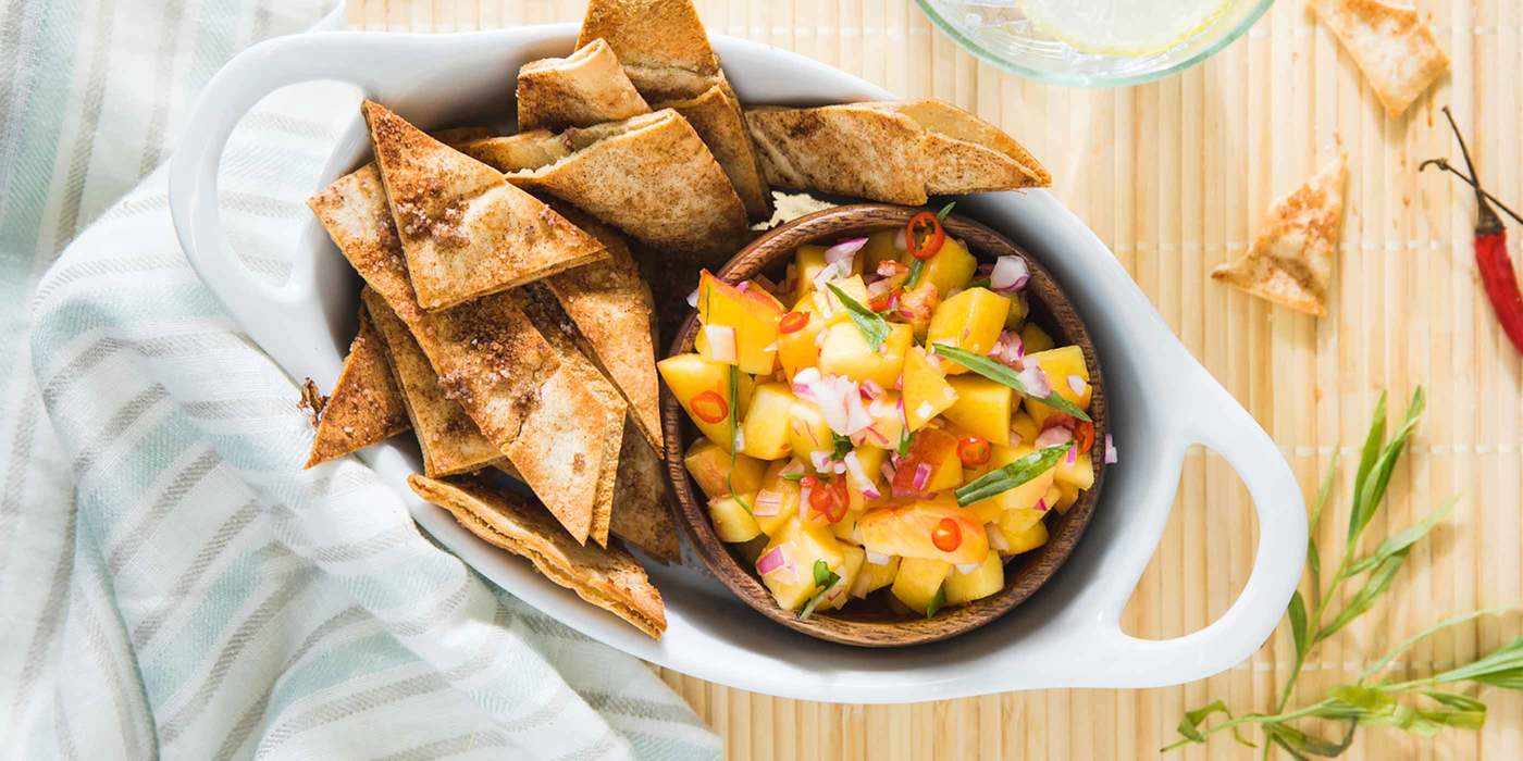 Spicy Peach Salsa