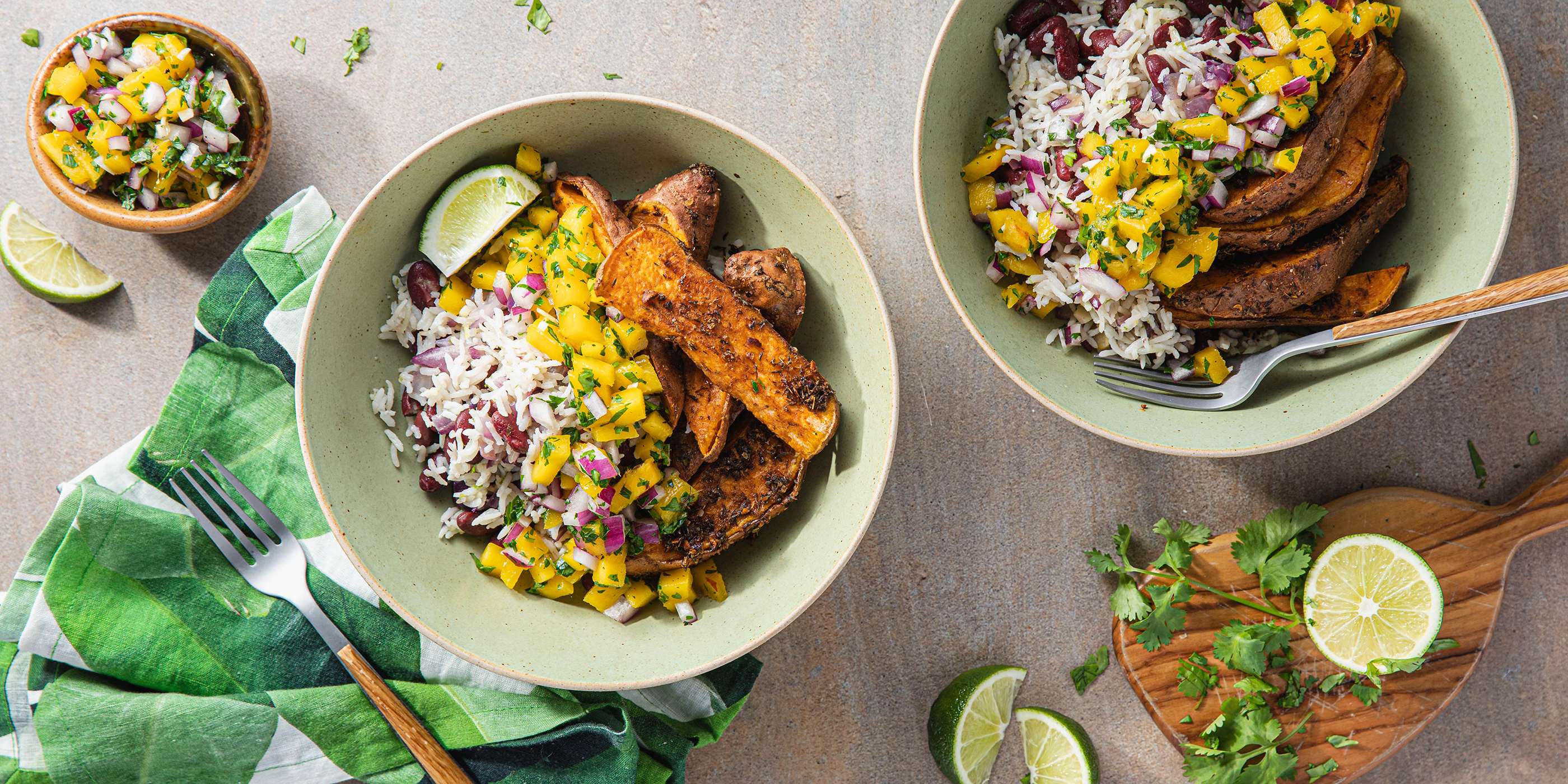 Purple Carrot Vegan Meal Kits - Caribbean Sweet Potatoes