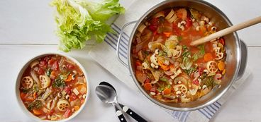 Good-Luck Pasta and Beans with Escarole