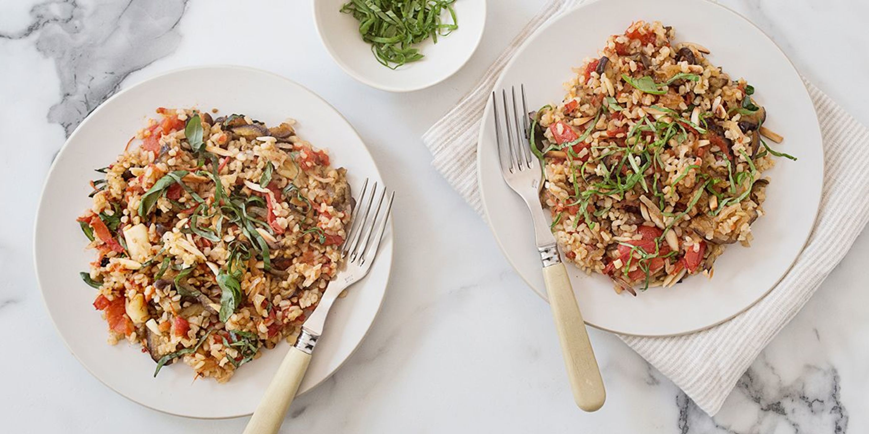 Sicilian Roasted Vegetable and Rice Gratin PlantBased Recipes