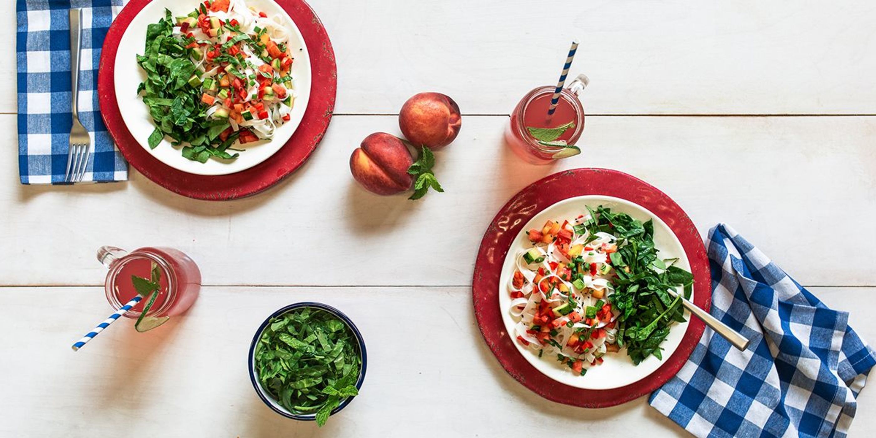 MisoGlazed Peaches and Eggplant PlantBased Recipes