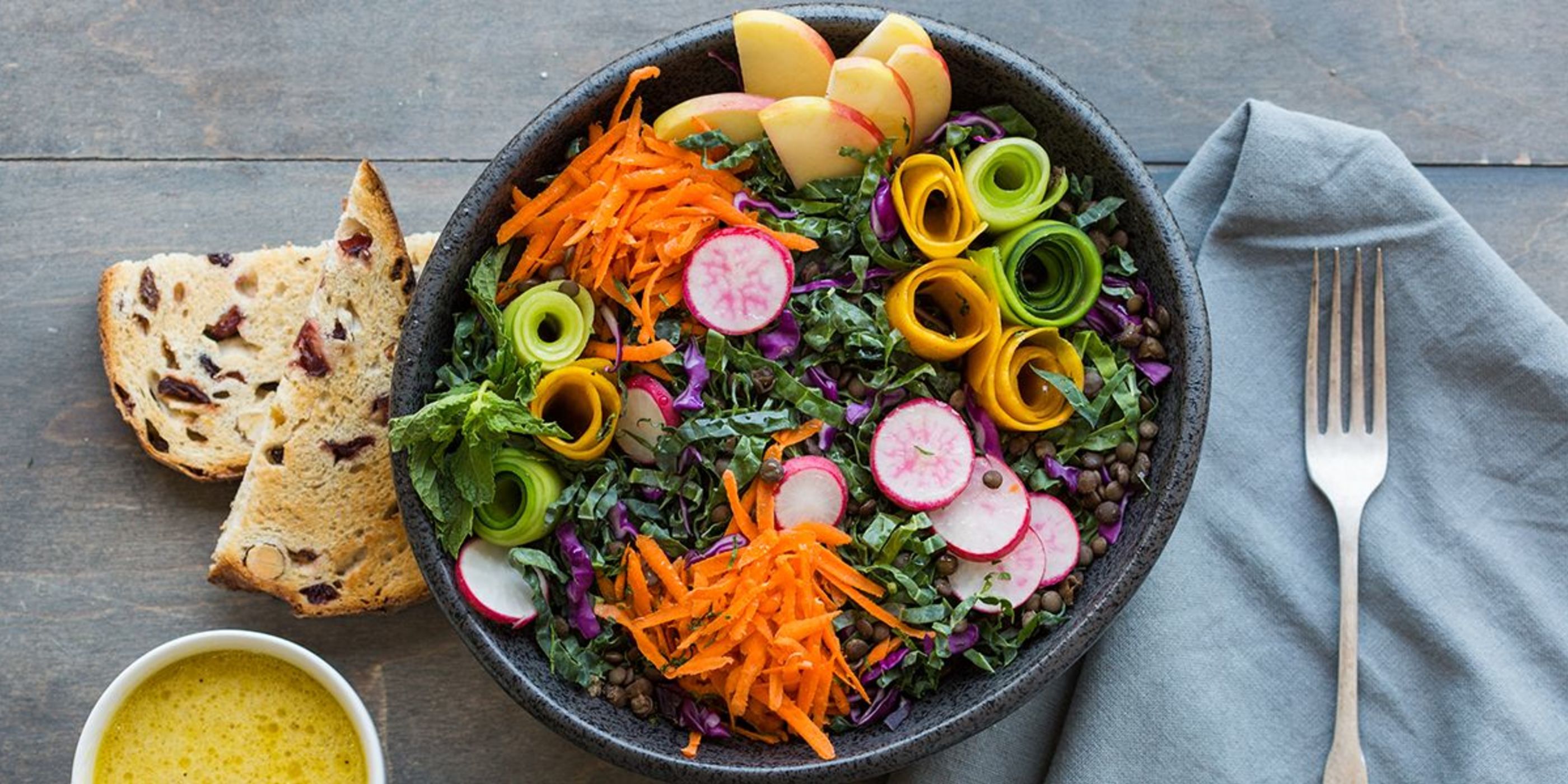Rainbow Garden Bowl PlantBased Recipes