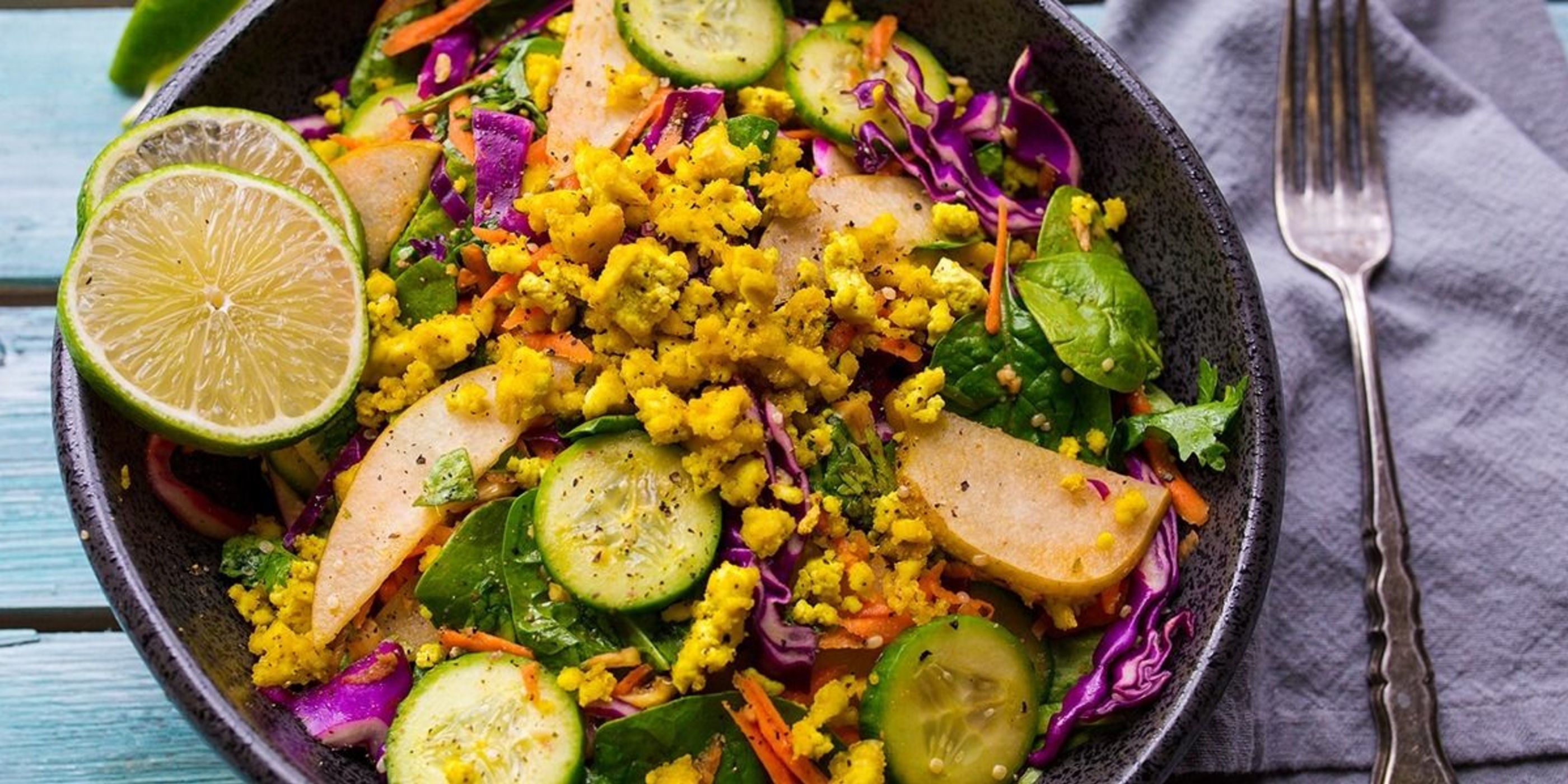 Thai Tofu Salad PlantBased Recipes