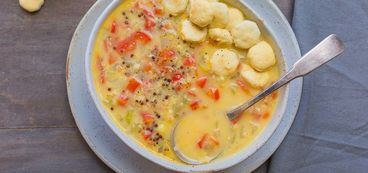 Creamy Coconut Amaranth Corn Chowder Recipe