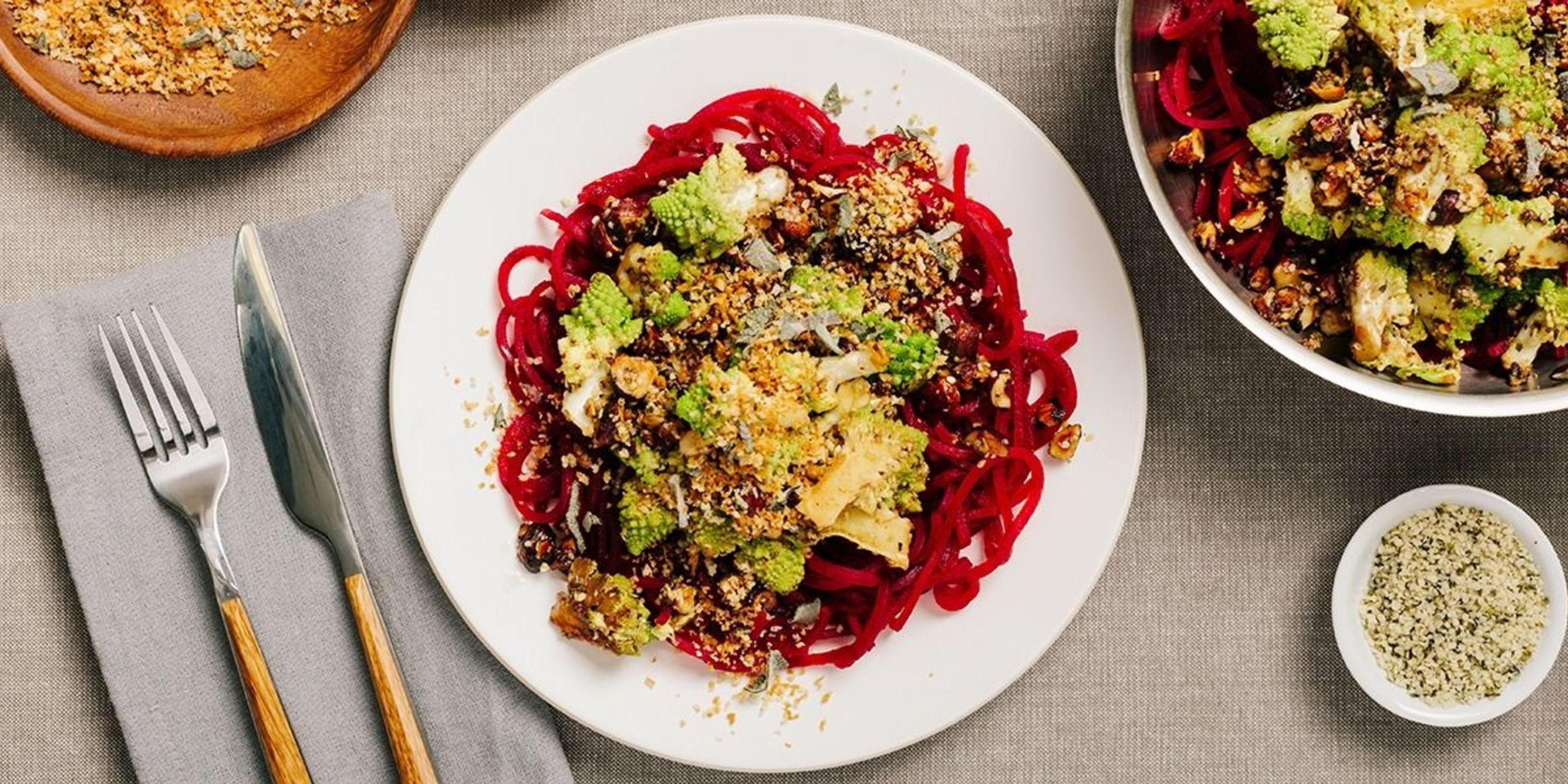 Beet Noodles PlantBased Recipes