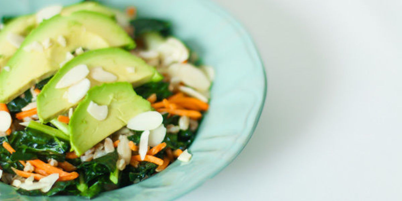 Kale Fennel and Farro Detox Salad