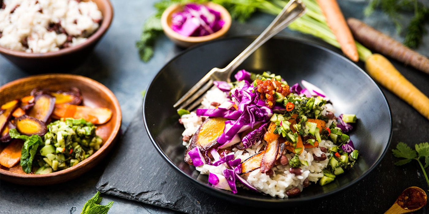 Thai Coconut Rice Bowl PlantBased Recipes