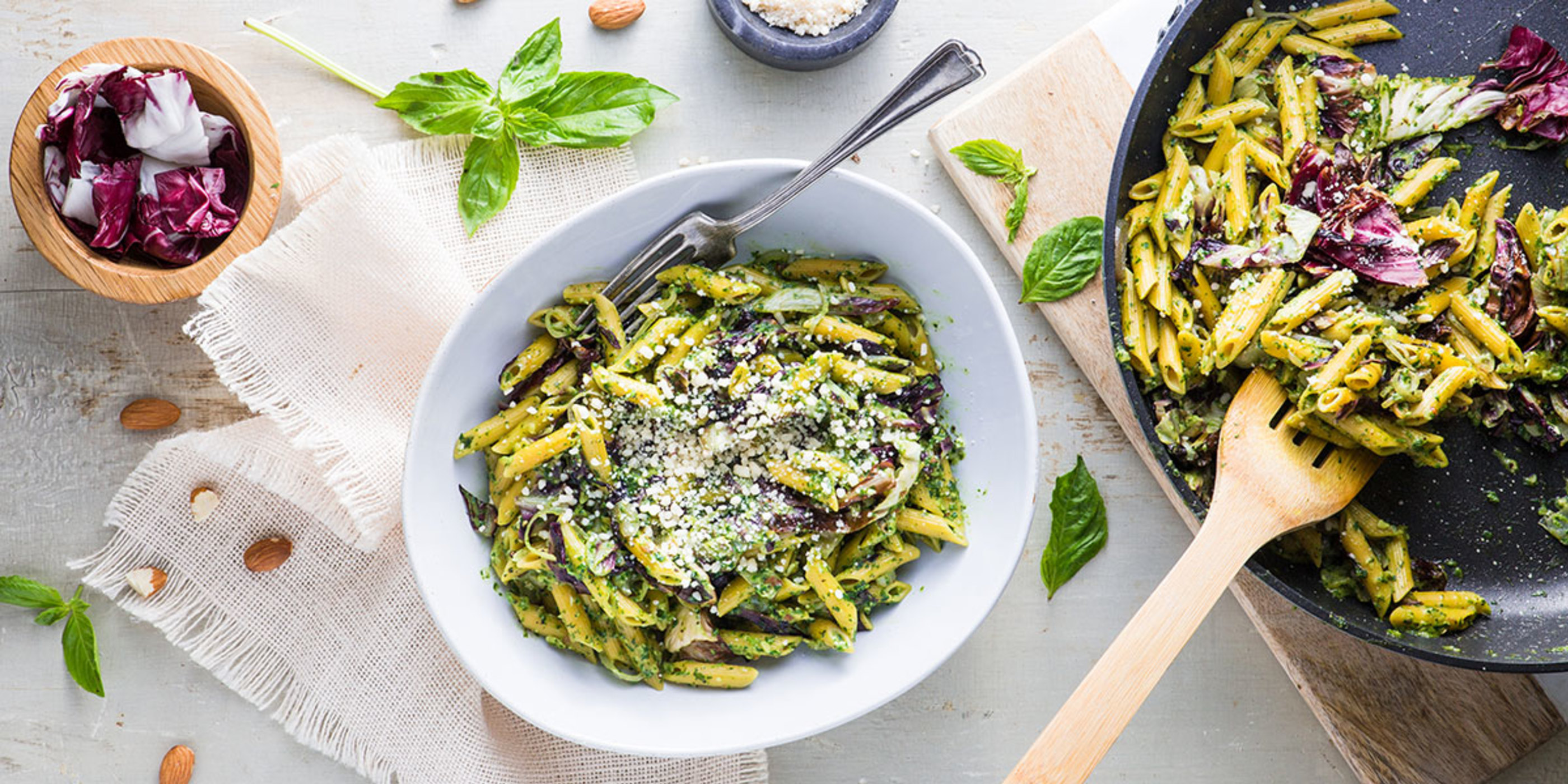 Creamy Pesto Pasta PlantBased Recipes