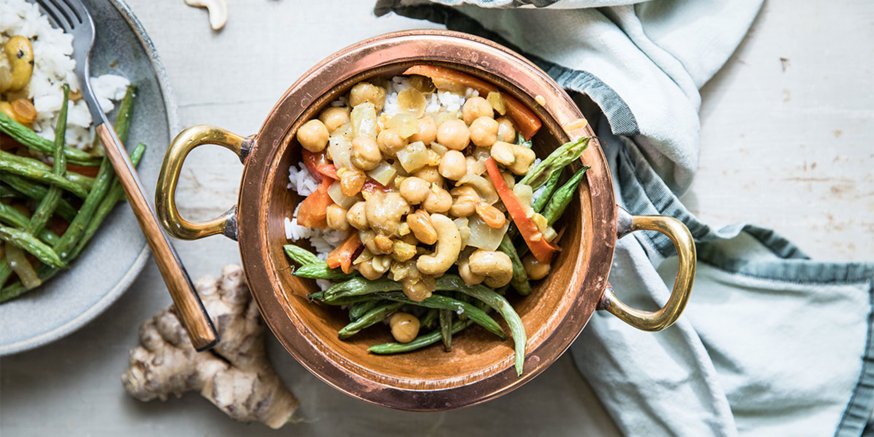 Chickpea Cashew Korma PlantBased Recipes